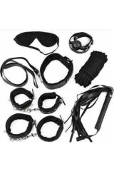 Arias Closet Grinin 50 Tonu Fantazi Kelepçe Kırbaç Seti