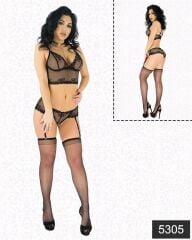 Arias Closet File Dantelli Jartiyer Takımı