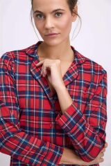 Kadın Uzun Kol Gömlek ve Pantolon Takım ( 11580 )