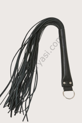 Arias Closet Deri Fantezi Harness Siyah Kırbaç