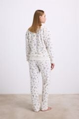 Kadın Uzun Kol Sweatshirt ve Pantolon Takım ( 11592 )