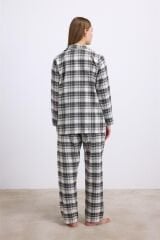 Kadın Uzun Kol Gömlek ve Pantolon Takım ( 11594 )