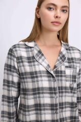 Kadın Uzun Kol Gömlek ve Pantolon Takım ( 11594 )