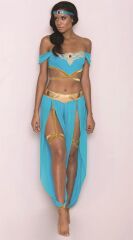 Arias Closet Fantezi Mavi Dansöz Kostümü