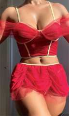 Arias Closet Mini Etekli Fantezi Bustiyerli Takım