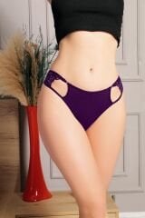 Arias Closet Lacivert Bel Kısmı Dantelli Külot
