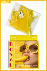 Arias Closet Fantezi Tüketilebilen Yenilebilir Muz Aromalı İç Çamaşırı Takımı